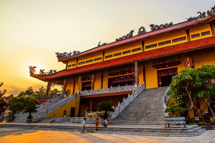 Ba Vang pagoda in Quang Ninh province